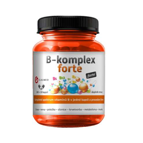 Galmed B-komplex forte 100+10 cps.